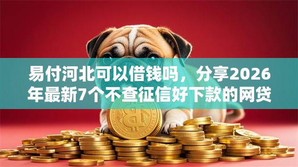 易付河北可以借钱吗，分享2026年最新7个不查征信好下款的网贷平台