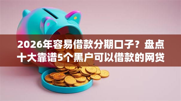 2026年容易借款分期口子?盘点十大靠谱5个黑户可以借款的网贷app 2026年容易借款分期口子?盘点十大靠谱5个黑户可以借款的网贷app
