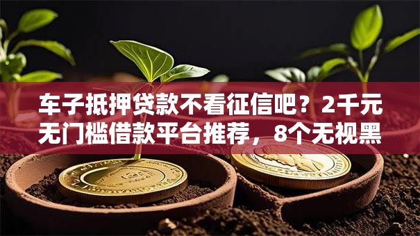 车子抵押贷款不看征信吧?2千元无门槛借款平台推荐,8个无视黑白100%秒下网贷软件盘点 车子抵押贷款不看征信吧?2千元无门槛借款平台推荐,8个无视黑白100%秒下网贷软件盘点