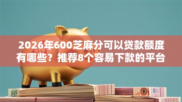 2026年600芝麻分可以贷款额度有哪些?推荐8个容易下款的平台 2026年600芝麻分可以贷款额度有哪些?推荐8个容易下款的平台