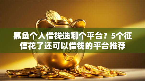 嘉鱼个人借钱选哪个平台？5个征信花了还可以借钱的平台推荐