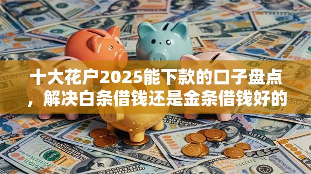 十大花户2025能下款的口子盘点，解决白条借钱还是金条借钱好的问题