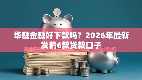 华融金融好下款吗？2026年最新发的6款贷款口子