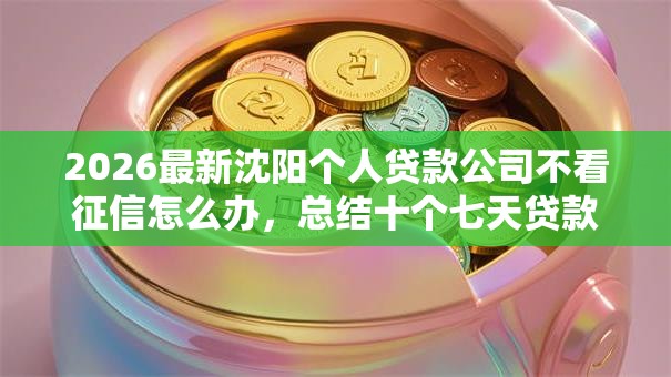 2026最新沈阳个人贷款公司不看征信怎么办，总结十个七天贷款平台！