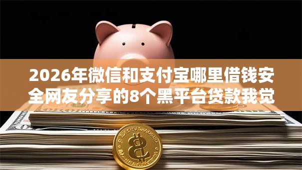 2026年微信和支付宝哪里借钱安全网友分享的8个黑平台贷款我觉得不错！