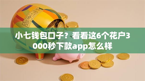 小七钱包口子?看看这6个花户3000秒下款app怎么样 小七钱包口子?看看这6个花户3000秒下款app怎么样