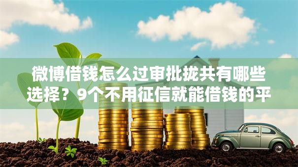 微博借钱怎么过审批拢共有哪些选择?9个不用征信就能借钱的平台详解 微博借钱怎么过审批拢共有哪些选择?9个不用征信就能借钱的平台详解