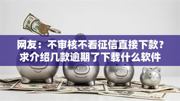 网友：不审核不看征信直接下款？求介绍几款逾期了下载什么软件可以借到钱