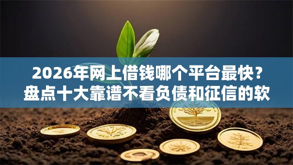2026年网上借钱哪个平台最快?盘点十大靠谱不看负债和征信的软件 2026年网上借钱哪个平台最快?盘点十大靠谱不看负债和征信的软件