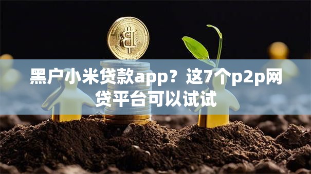 黑户小米贷款app?这7个p2p网贷平台可以试试 黑户小米贷款app?这7个p2p网贷平台可以试试