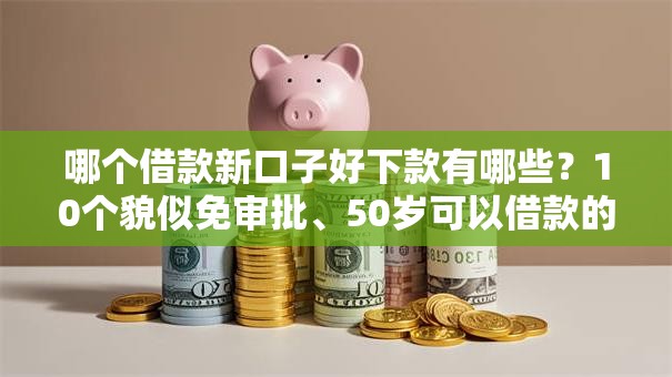 哪个借款新口子好下款有哪些?10个貌似免审批、50岁可以借款的网贷平台合集 哪个借款新口子好下款有哪些?10个貌似免审批、50岁可以借款的网贷平台合集