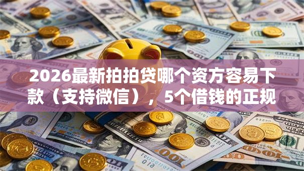 2026最新拍拍贷哪个资方容易下款(支持微信),5个借钱的正规平台无私分享 2026最新拍拍贷哪个资方容易下款(支持微信),5个借钱的正规平台无私分享