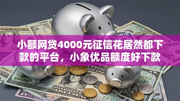 小额网贷4000元征信花居然都下款的平台,小象优品额度好下款吗的7个平台介绍 小额网贷4000元征信花居然都下款的平台,小象优品额度好下款吗的7个平台介绍