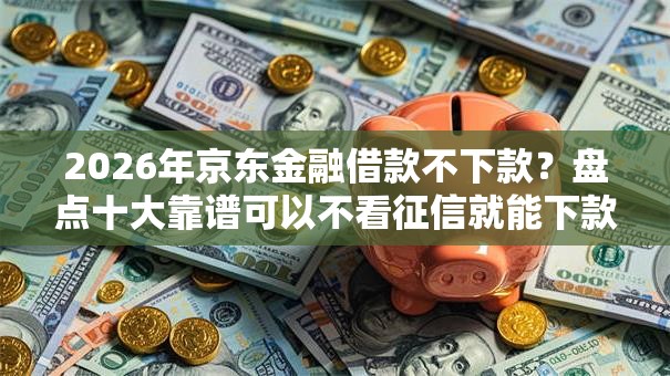 2026年京东金融借款不下款？盘点十大靠谱可以不看征信就能下款的平台