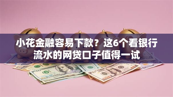 小花金融容易下款？这6个看银行流水的网贷口子值得一试