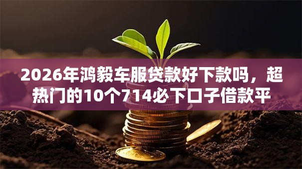 2026年鸿毅车服贷款好下款吗,超热门的10个714必下口子借款平台推荐 2026年鸿毅车服贷款好下款吗,超热门的10个714必下口子借款平台推荐