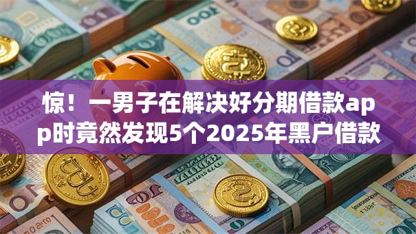 惊!一男子在解决好分期借款app时竟然发现5个2025年黑户借款必下口子,事后分享了出来 惊!一男子在解决好分期借款app时竟然发现5个2025年黑户借款必下口子,事后分享了出来