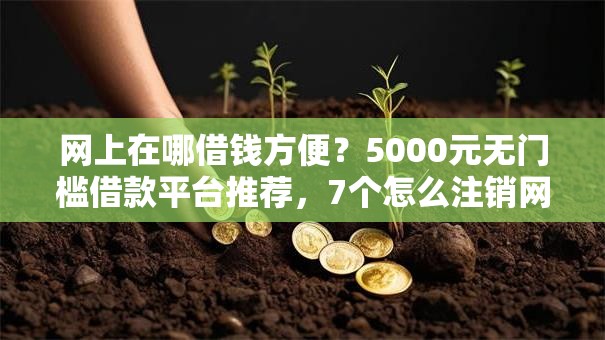 网上在哪借钱方便？5000元无门槛借款平台推荐，7个怎么注销网贷平台的账号盘点