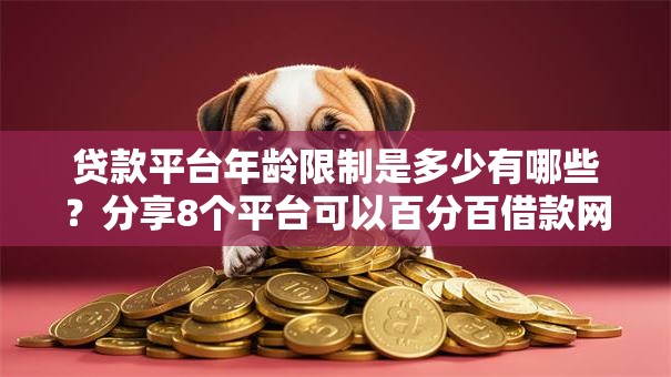 贷款平台年龄限制是多少有哪些?分享8个平台可以百分百借款网贷 贷款平台年龄限制是多少有哪些?分享8个平台可以百分百借款网贷