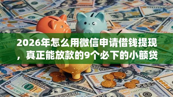 2026年怎么用微信申请借钱提现,真正能放款的9个必下的小额贷款app推荐 2026年怎么用微信申请借钱提现,真正能放款的9个必下的小额贷款app推荐