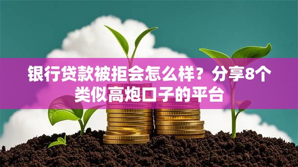 银行贷款被拒会怎么样？分享8个类似高炮口子的平台