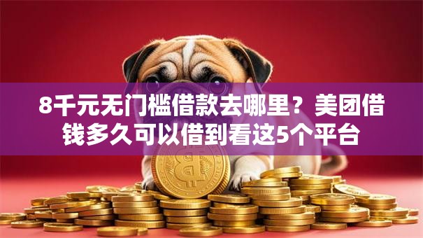 8千元无门槛借款去哪里？美团借钱多久可以借到看这5个平台
