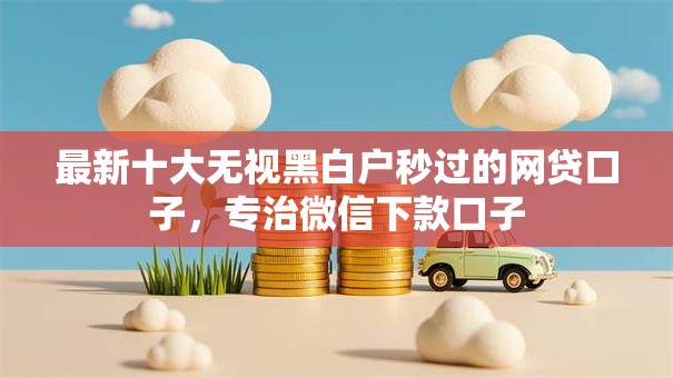 最新十大无视黑白户秒过的网贷口子，专治微信下款口子