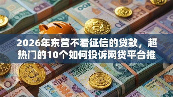 2026年东营不看征信的贷款，超热门的10个如何投诉网贷平台推荐