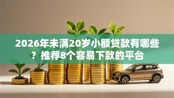 2026年未满20岁小额贷款有哪些？推荐8个容易下款的平台