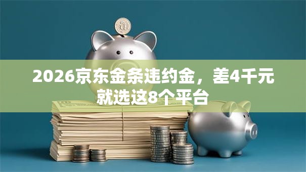 2026京东金条违约金，差4千元就选这8个平台