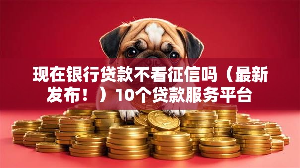 现在银行贷款不看征信吗（最新发布！）10个贷款服务平台
