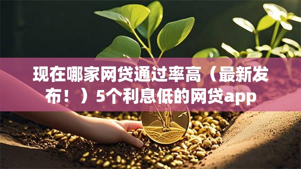 现在哪家网贷通过率高(最新发布!)5个利息低的网贷app 现在哪家网贷通过率高(最新发布!)5个利息低的网贷app