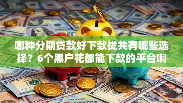 哪种分期贷款好下款拢共有哪些选择？6个黑户花都能下款的平台啊详解