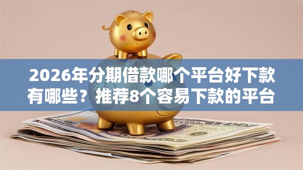 2026年分期借款哪个平台好下款有哪些？推荐8个容易下款的平台