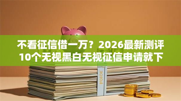 不看征信借一万?2026最新测评10个无视黑白无视征信申请就下款的口子 不看征信借一万?2026最新测评10个无视黑白无视征信申请就下款的口子