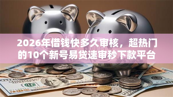 2026年借钱快多久审核，超热门的10个新号易贷速审秒下款平台推荐