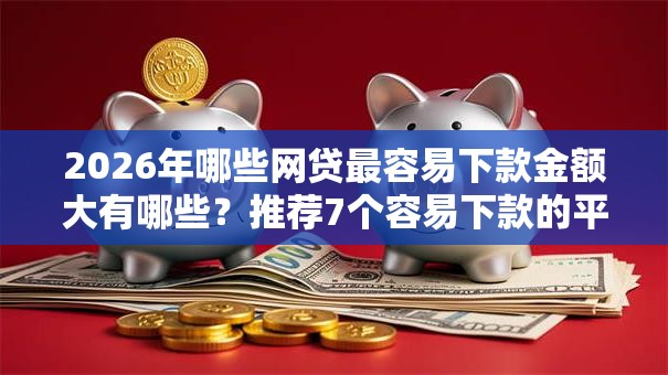 2026年哪些网贷最容易下款金额大有哪些?推荐7个容易下款的平台 2026年哪些网贷最容易下款金额大有哪些?推荐7个容易下款的平台