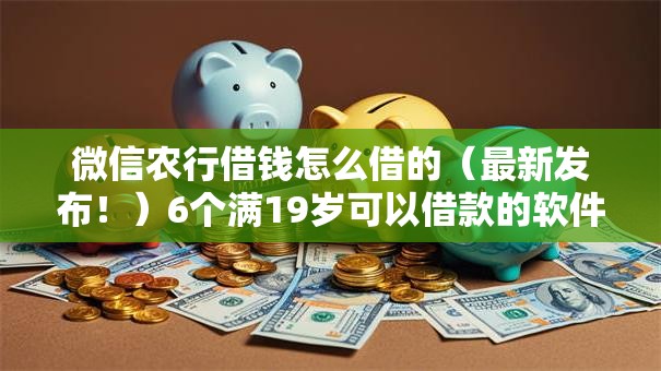 微信农行借钱怎么借的(最新发布!)6个满19岁可以借款的软件 微信农行借钱怎么借的(最新发布!)6个满19岁可以借款的软件