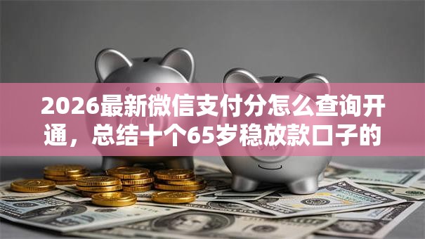 2026最新微信支付分怎么查询开通，总结十个65岁稳放款口子的年龄要求！
