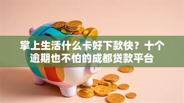 掌上生活什么卡好下款快？十个逾期也不怕的成都贷款平台
