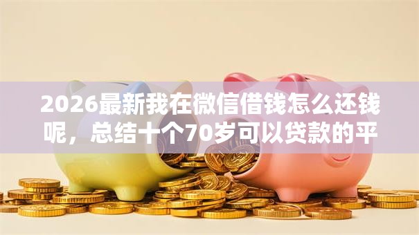 2026最新我在微信借钱怎么还钱呢，总结十个70岁可以贷款的平台！