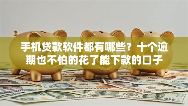 手机贷款软件都有哪些？十个逾期也不怕的花了能下款的口子