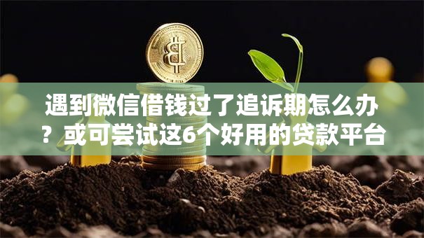 遇到微信借钱过了追诉期怎么办？或可尝试这6个好用的贷款平台