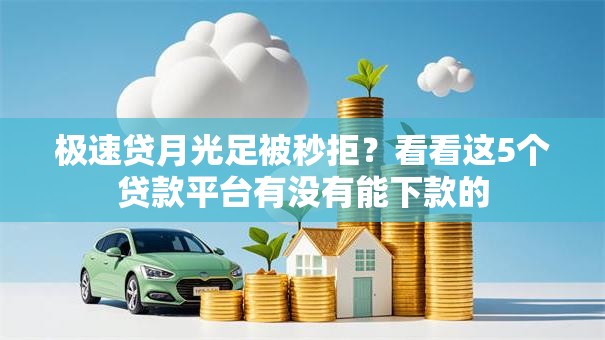 极速贷月光足被秒拒？看看这5个贷款平台有没有能下款的