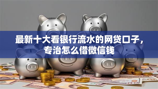 最新十大看银行流水的网贷口子，专治怎么借微信钱