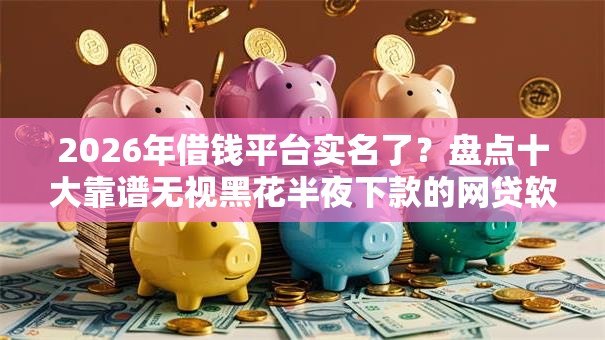 2026年借钱平台实名了？盘点十大靠谱无视黑花半夜下款的网贷软件