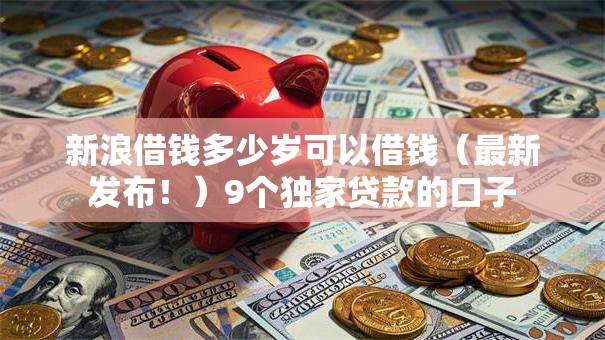 新浪借钱多少岁可以借钱（最新发布！）9个独家贷款的口子
