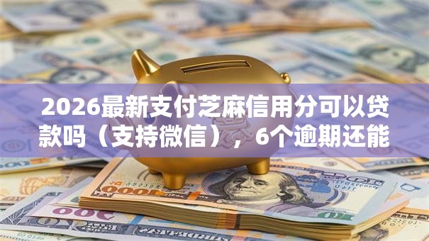 2026最新支付芝麻信用分可以贷款吗（支持微信），6个逾期还能贷款的平台无私分享