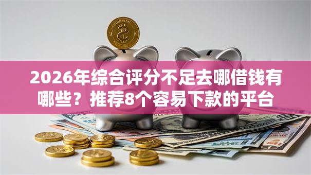 2026年综合评分不足去哪借钱有哪些？推荐8个容易下款的平台