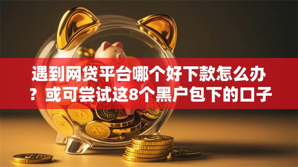 遇到网贷平台哪个好下款怎么办？或可尝试这8个黑户包下的口子